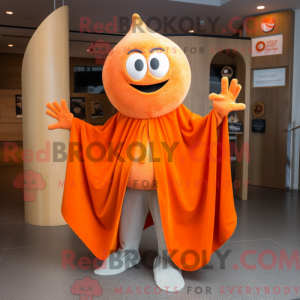 Orange Vampire mascot...