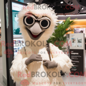 Struisvogel mascottekostuum...