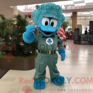 Turquoise Air Force Soldier...