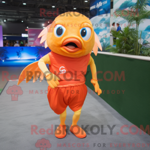 Postava maskota Orange...