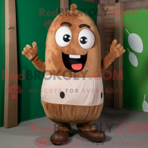 Brown Zucchini mascot...