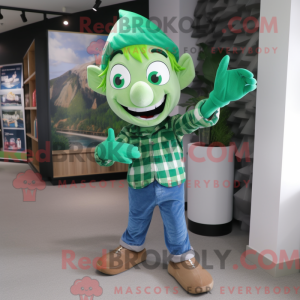 Maskottchenkostüm Grüne...