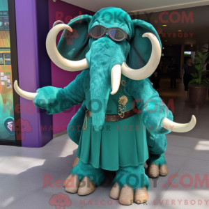 Figura de máscara de mamute...