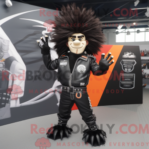 Black Knife Thrower mascot...
