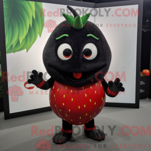 Costume mascotte de fraise...