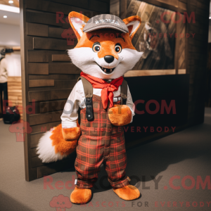 Ræve maskot kostume...