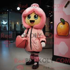 Postava maskota Peach Ice...
