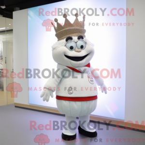 Queen mascot costume...