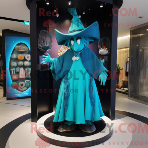 Turquoise Witch S Hat...