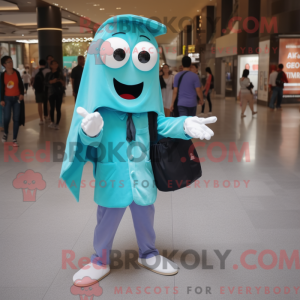 Turquoise Ghost mascot...