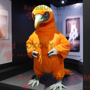 Orangefarbener...