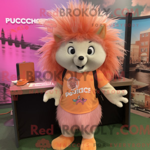 Maskotka Peach Porcupine...