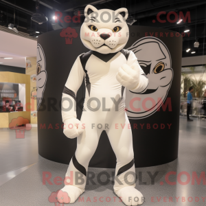 Maskotka Cream Panther w...