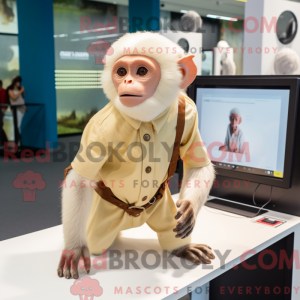 Cream Capuchin Monkey...
