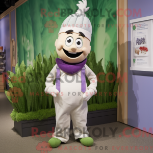 Lavender Onion Maskottchen...