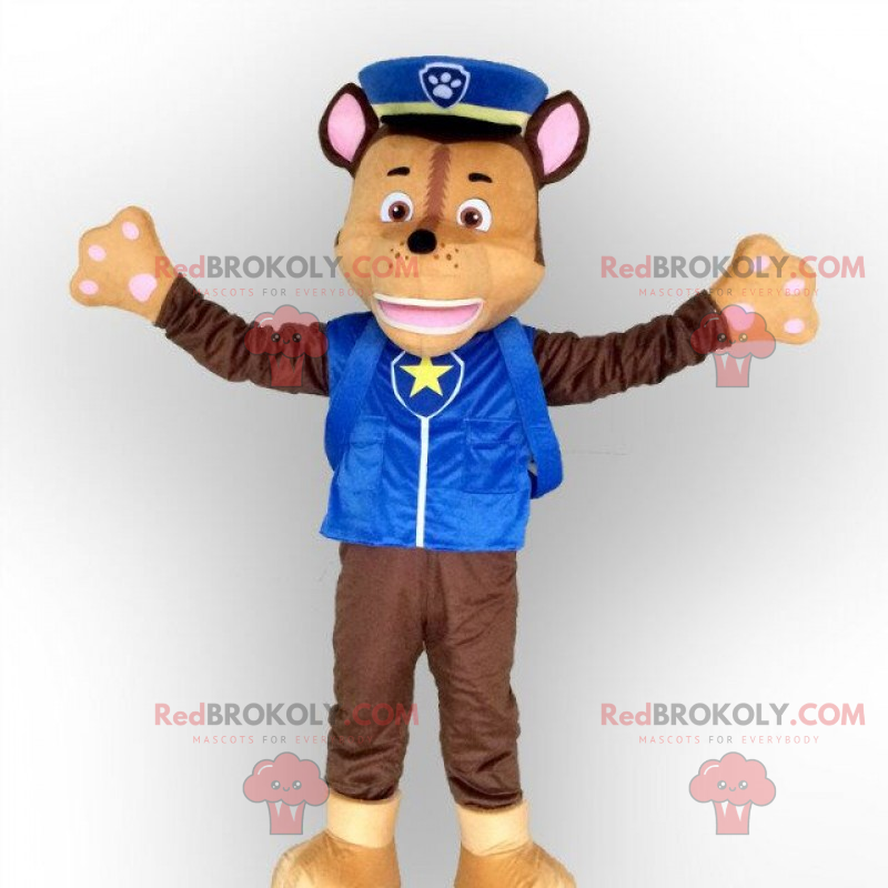 Paw Patrol character mascot Chase Our mascots