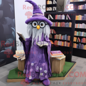 Lavendel heks maskot...