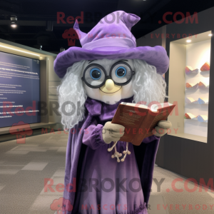 Lavender Witch mascot...