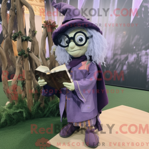 Lavender Witch mascot...