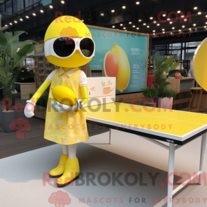 Lemon Yellow Ping Pong...