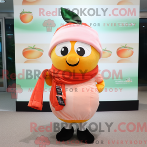 Peach Sushi maskot kostume...