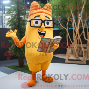 Orange French Fries mascot...