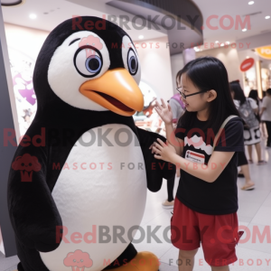 Pinguïn-mascottekostuum...