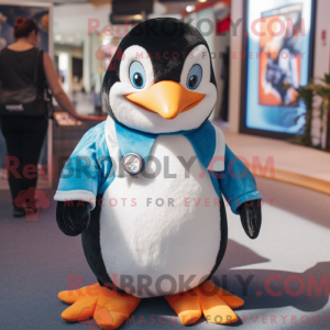 Disfraz de mascota pingüino...