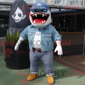 Himmelblå Megalodon...