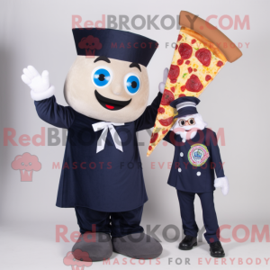 Postava maskota Navy Pizza...