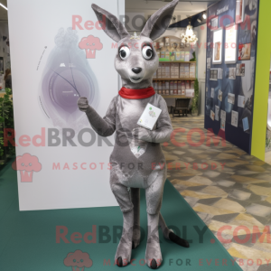 Silver Roe Deer mascot...