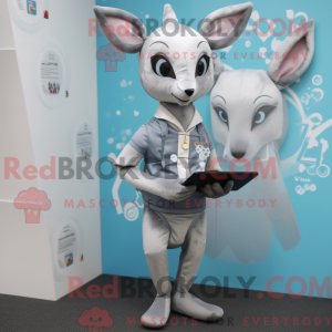 Silver Roe Deer mascot...