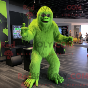 Limegrøn Sasquatch...