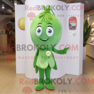 Grøn Shakshuka maskot...