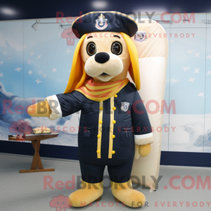 Disfraz de mascota Navy Hot...