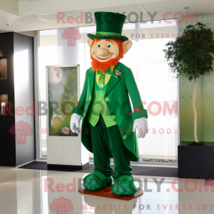 Leprechaun maskot kostume...