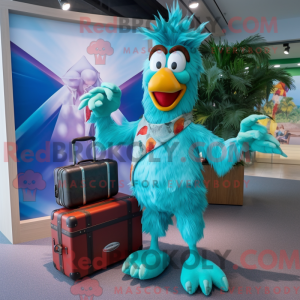 Costume mascotte de coq...