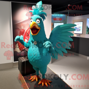 Costume mascotte de coq...