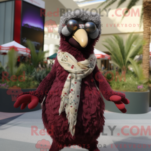 Maroon struds maskot...