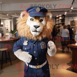 Navy Tamer Lion mascot...