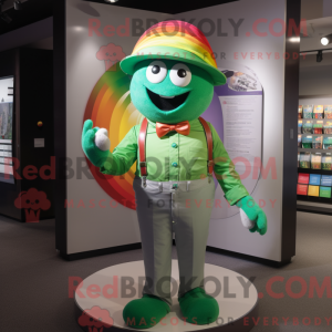 Green Rainbow mascot...