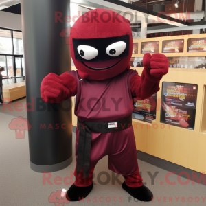 Figura de máscara ninja...