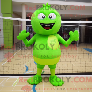 Lime Green Volleyball Net...