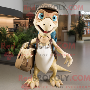 Tan Dimorphodon maskot...
