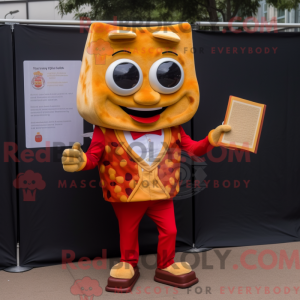 Maskottchen-Kostümfigur Red...