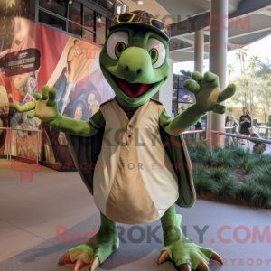 Olive Pterodactyl mascot...