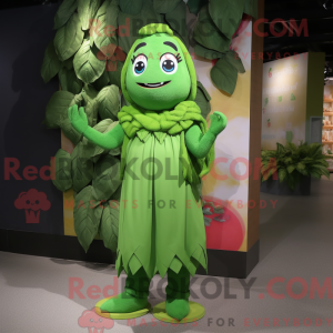 Spinat maskot kostume...