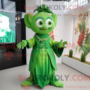 Spinat maskot kostume...