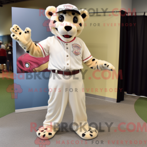 Cream Panther mascot...