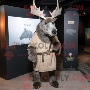 Gray Elk mascot costume...